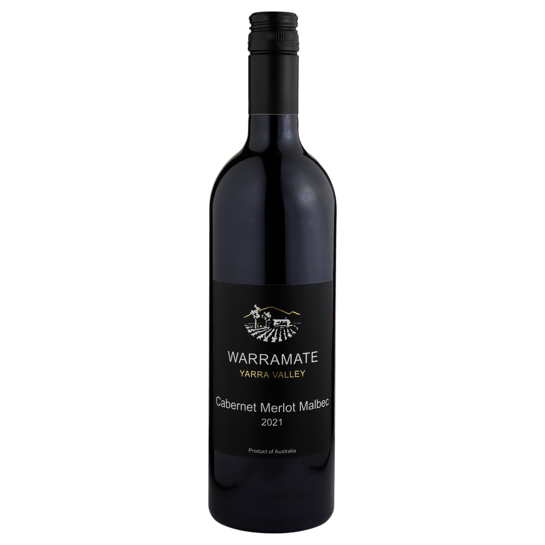 A bottle of Warramate Cabernet Blend 2021 750ml Red Wine