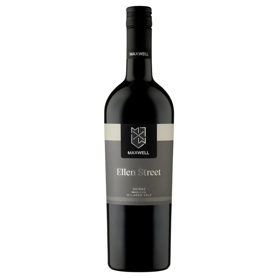 A bottle of 2022 Maxwell Ellen Street Shiraz 750ml Red Wine