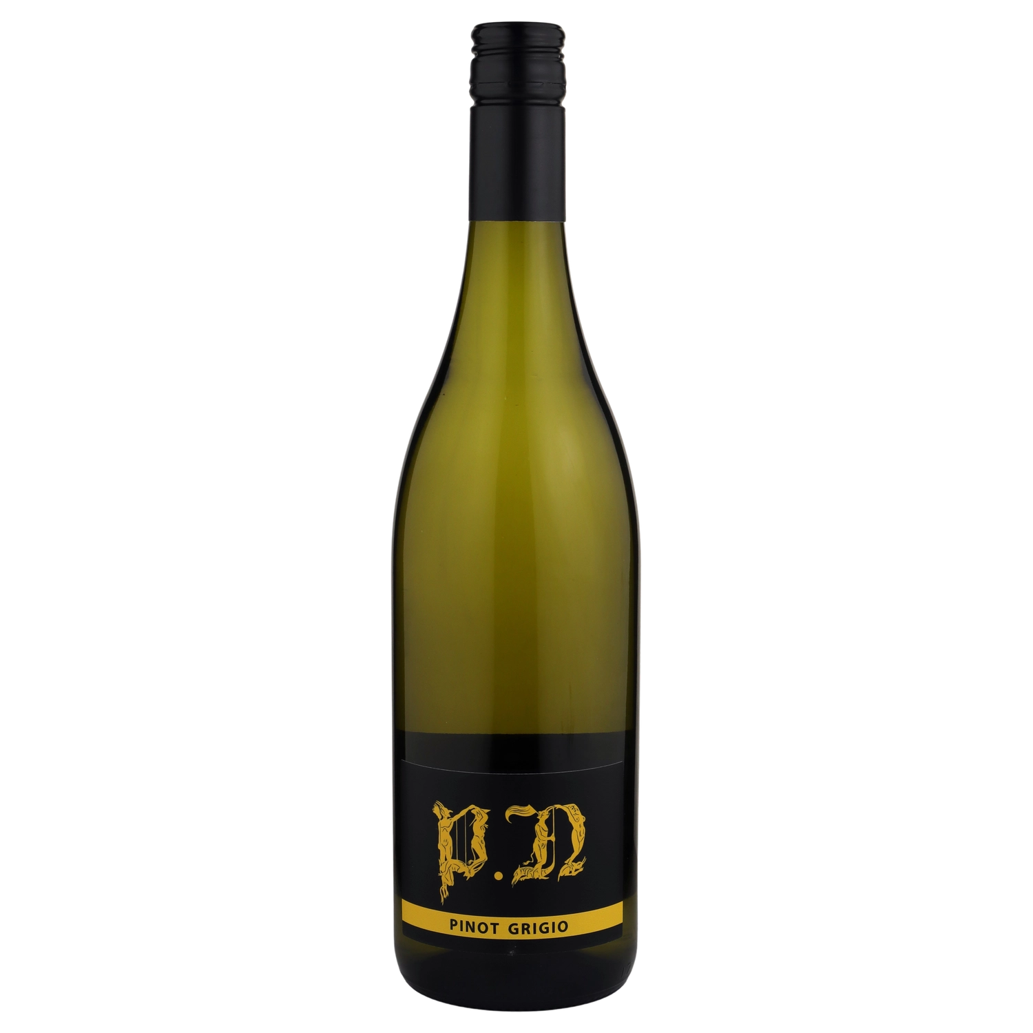 A bottle of 2025 PN Pinot Grigio 750ml White Wine
