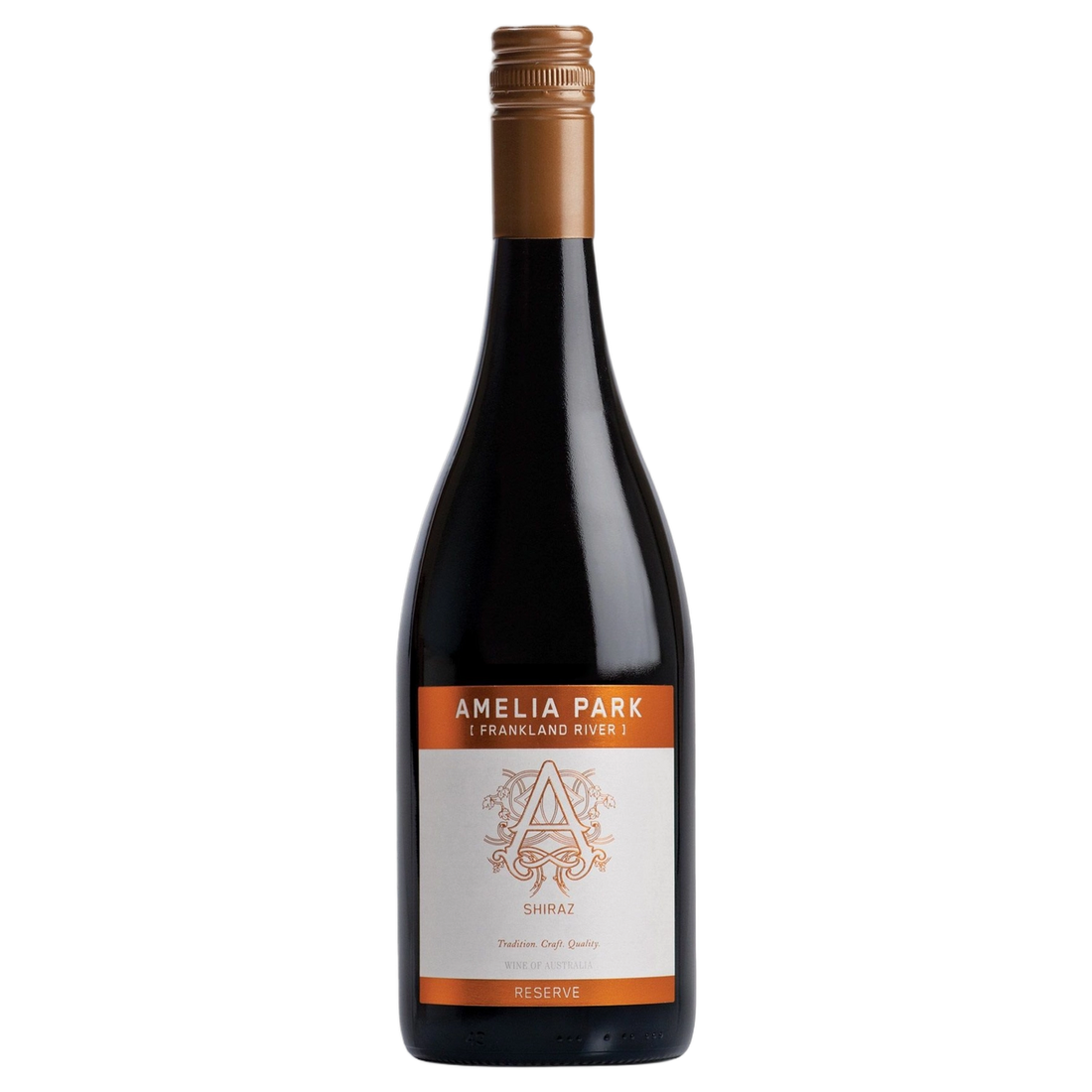 A bottle of 2022 Amelia Park Reserve Shiraz 750ml Red Wine