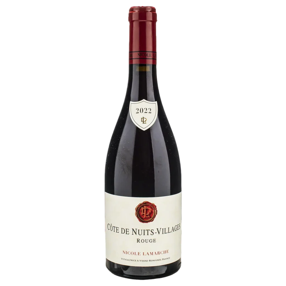 A bottle of 2022 Nicole Lamarche Côtes de Nuits Villages Rouge 750ml Red Wine