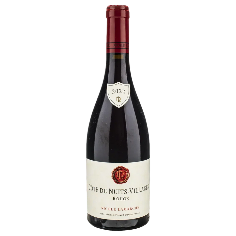 A bottle of 2022 Nicole Lamarche Côtes de Nuits Villages Rouge 750ml Red Wine