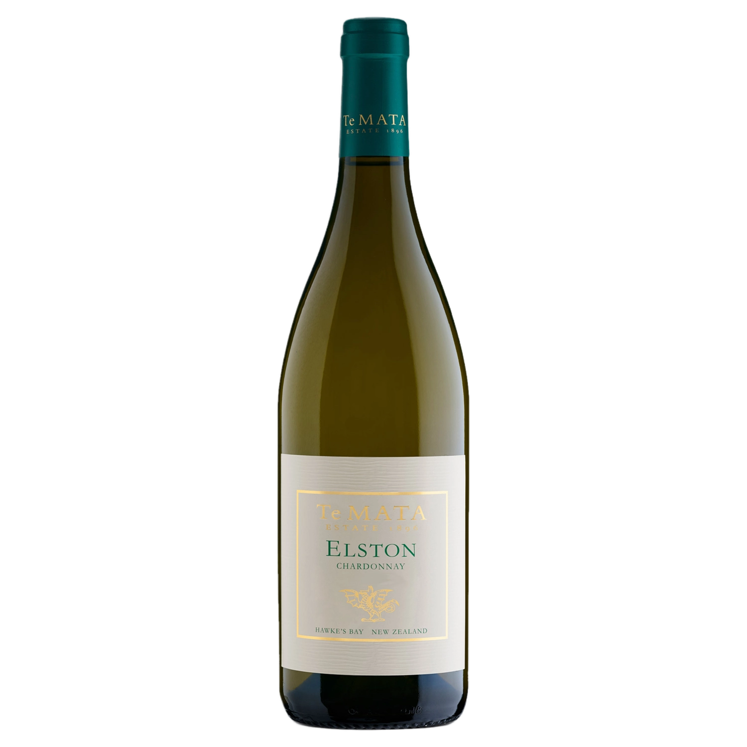 A bottle of 2024 Te Mata Elston Chardonnay 750ml White Wine