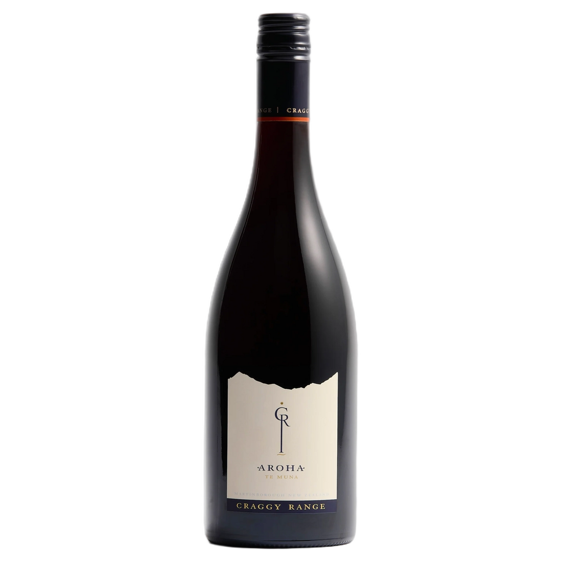 A bottle of 2023 Craggy Range Aroha Pinot Noir 750ml Red Wine