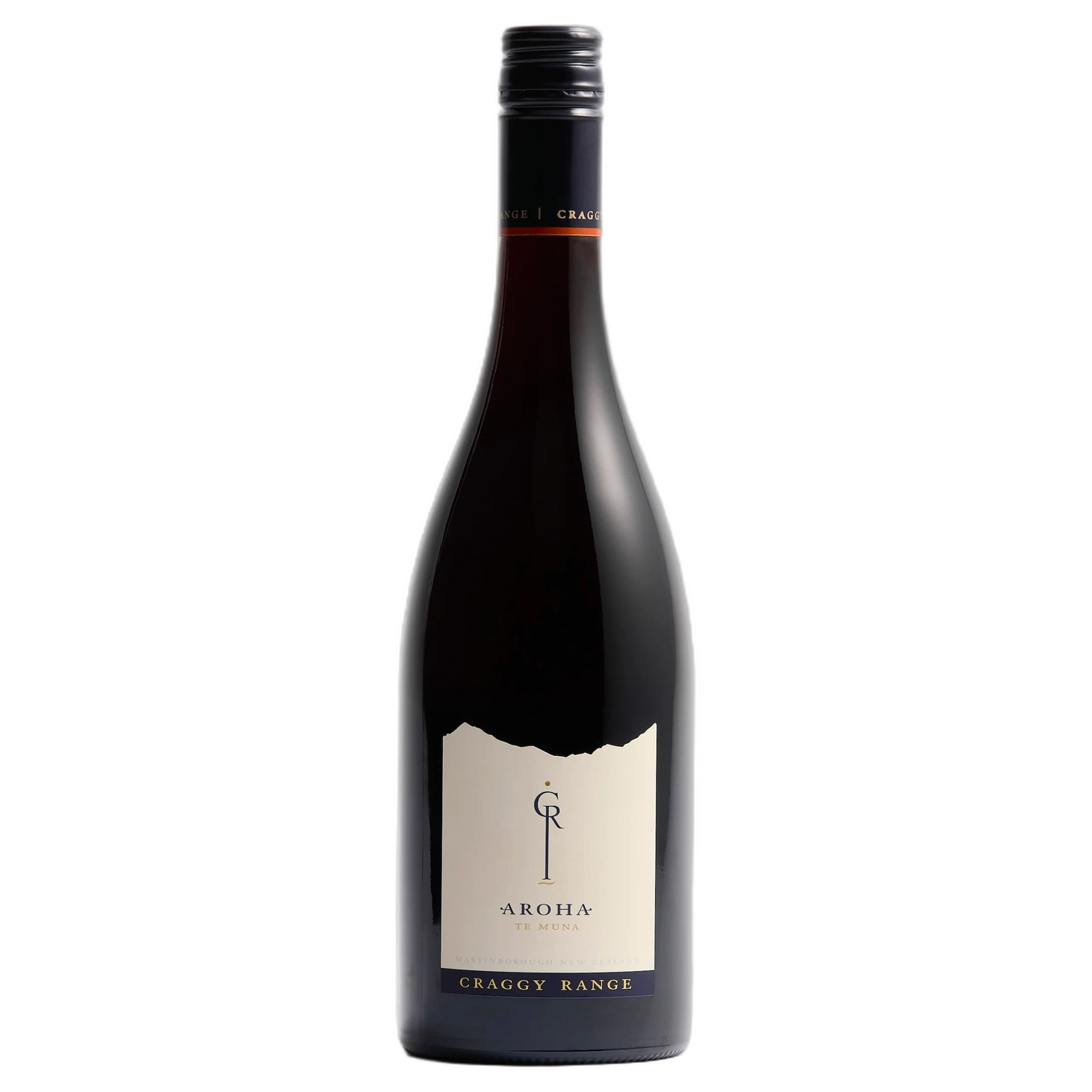 A bottle of 2023 Craggy Range Aroha Pinot Noir 750ml Red Wine