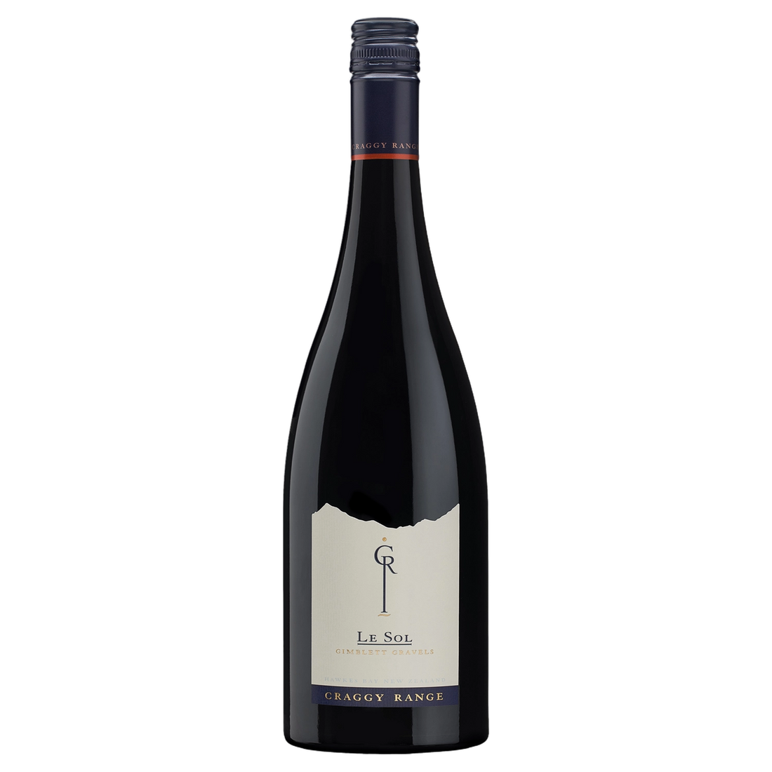 A bottle of 2023 Craggy Range Le Sol Syrah 750ml Red Wine