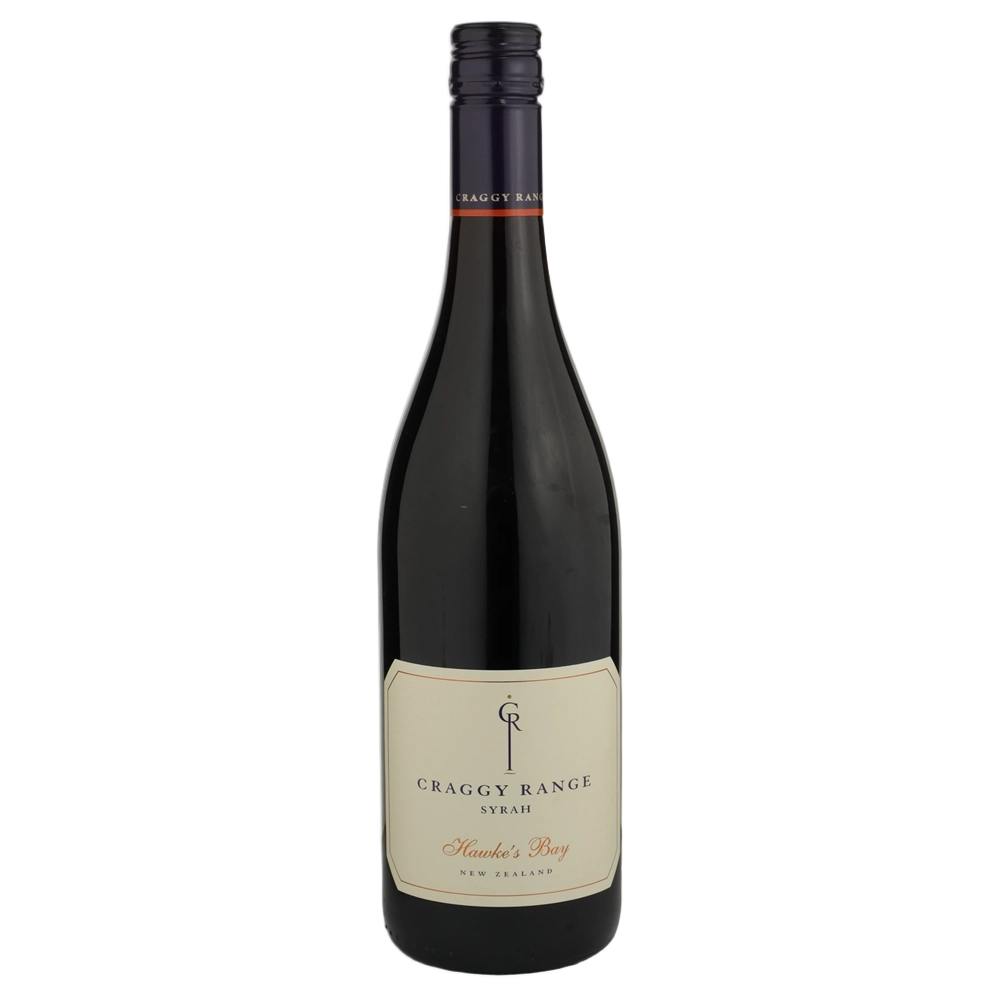 A bottle of 2024 Craggy Range Hawkes Bay Appellation Syrah 750ml Red Wine
