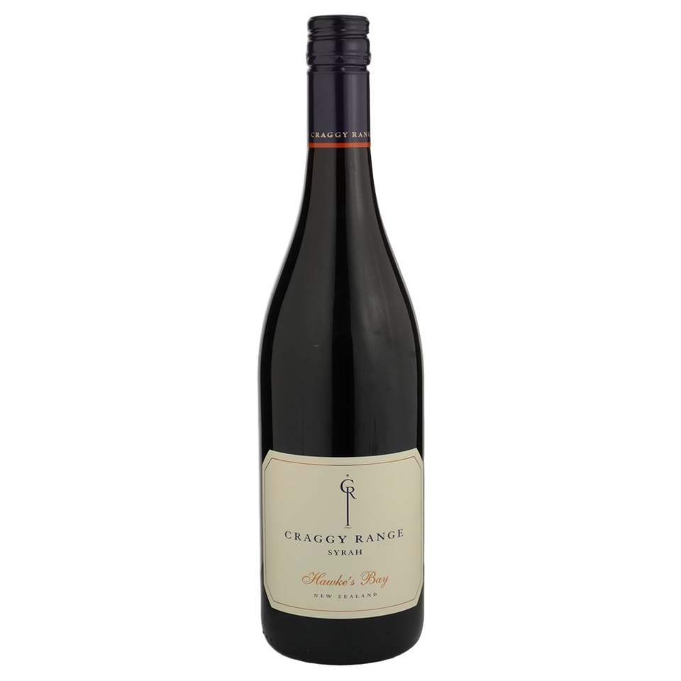 A bottle of 2024 Craggy Range Hawkes Bay Appellation Syrah 750ml Red Wine