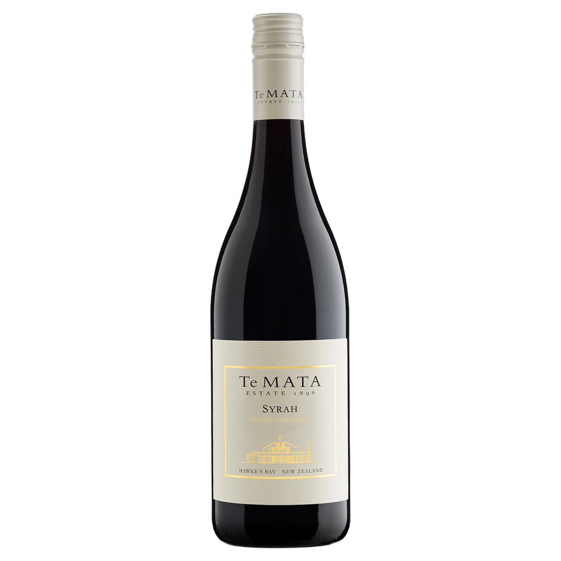 A bottle of 2024 Te Mata Estate Vineyards Syrah 750ml Red Wine