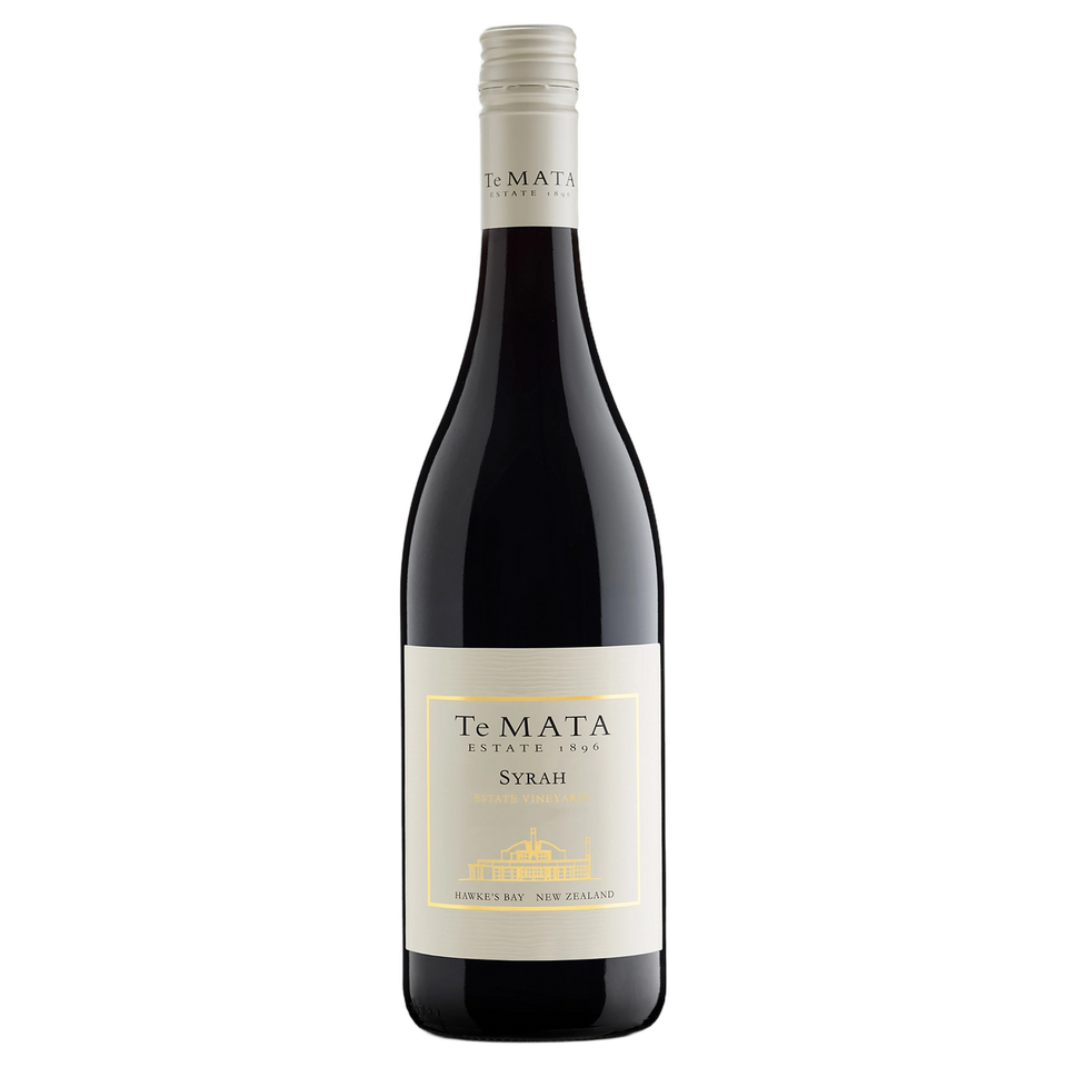 A bottle of 2024 Te Mata Estate Vineyards Syrah 750ml Red Wine