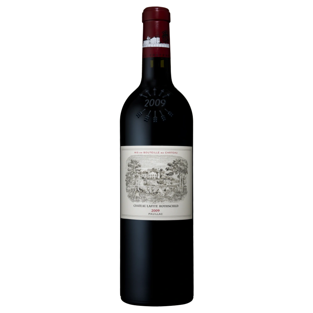 A bottle of Chateau Lafite Rothschild 2009 750ml Red Wine