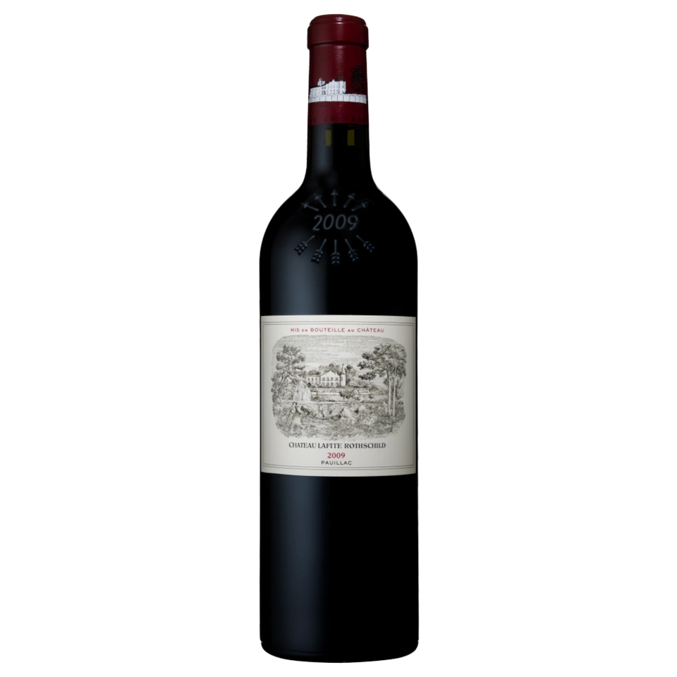 A bottle of Chateau Lafite Rothschild 2009 750ml Red Wine
