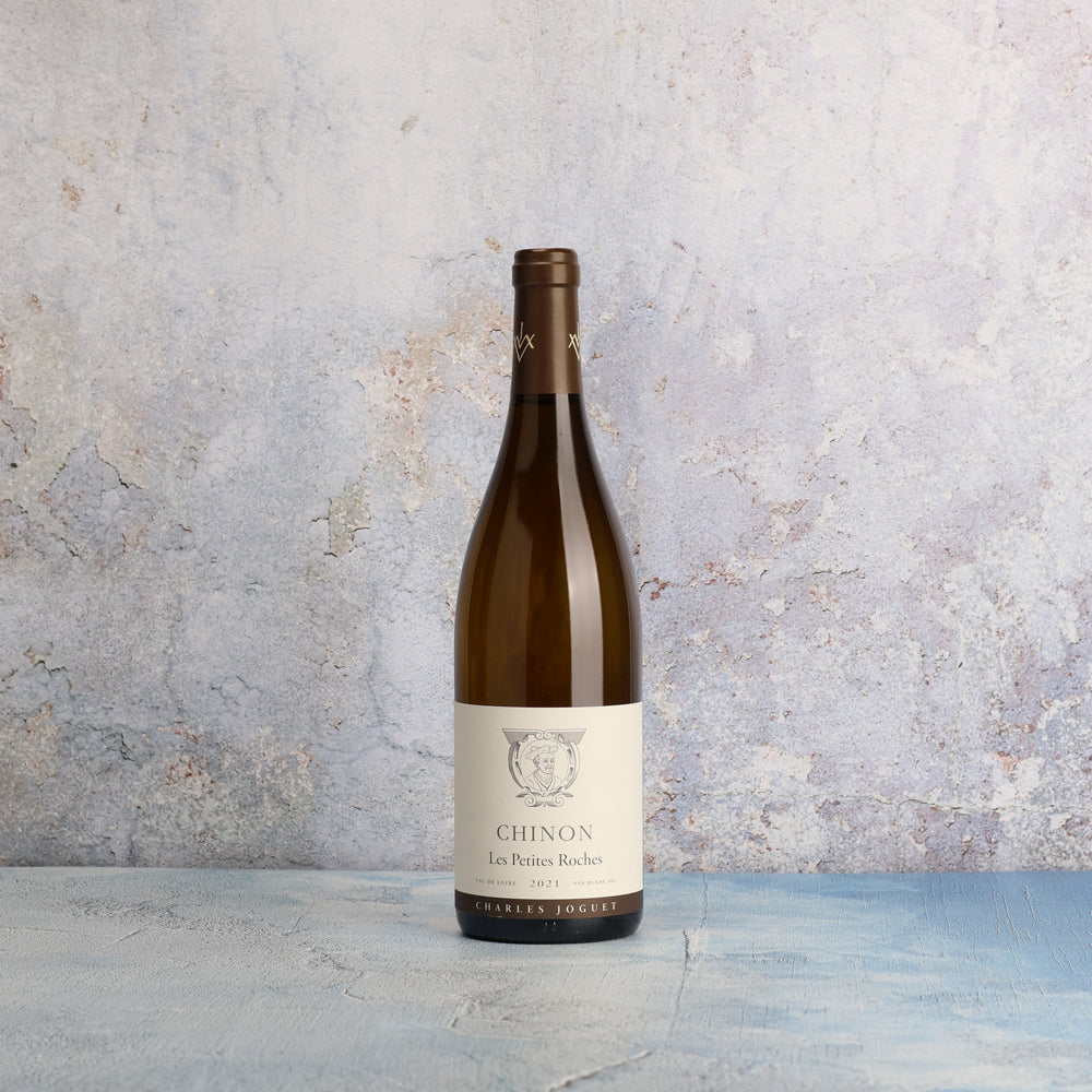 A bottle of 2021 Charles Joguet Les Petites Roches Chinon Blanc 750ml White Wine