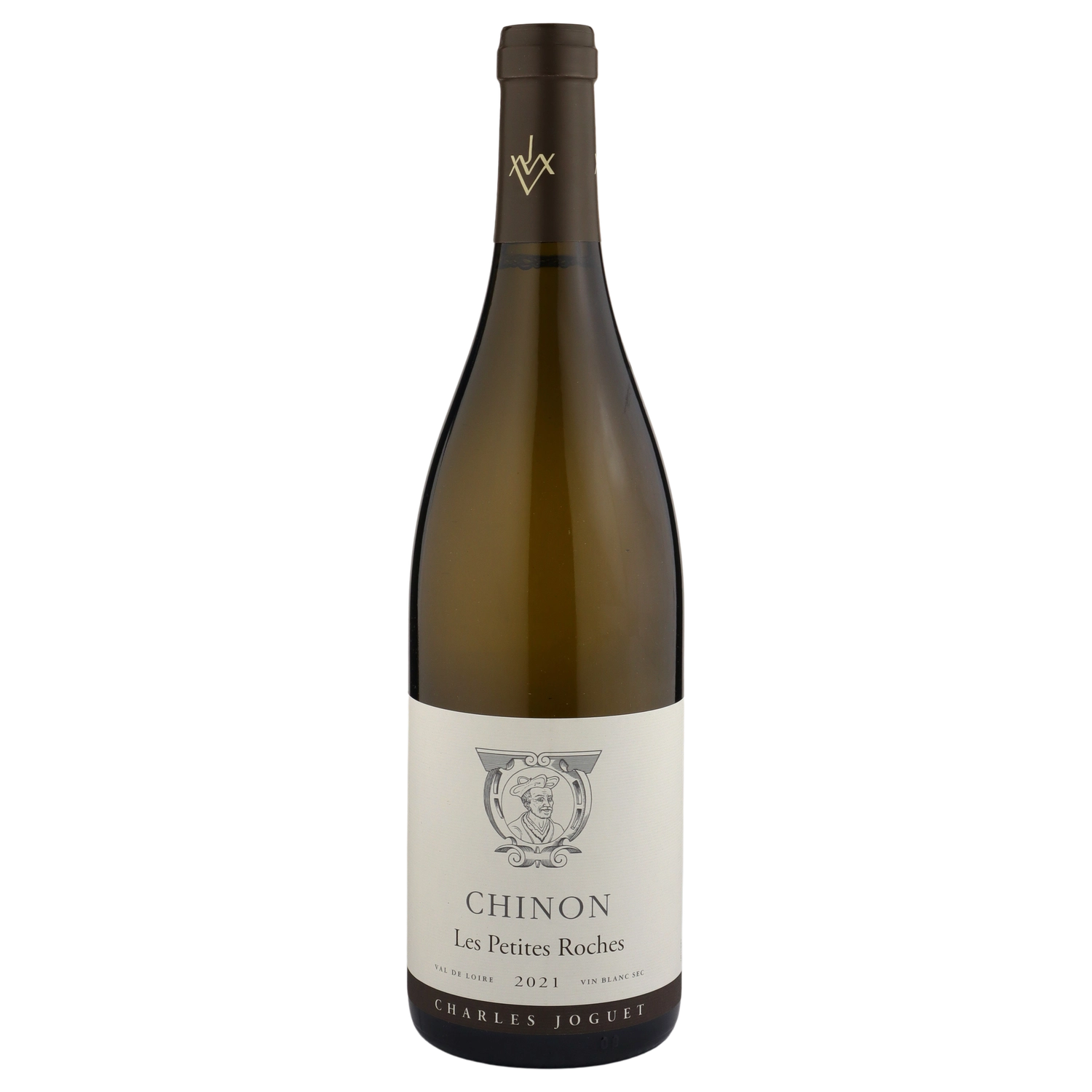 A bottle of 2021 Charles Joguet Les Petites Roches Chinon Blanc 750ml White Wine