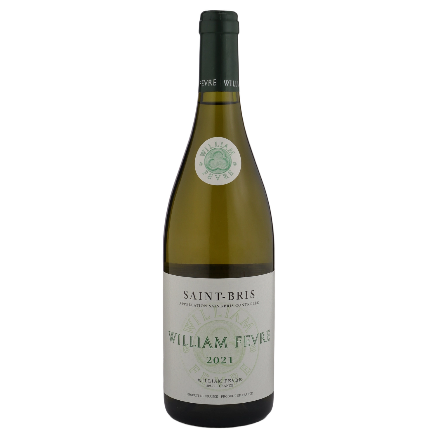 A bottle of William Fèvre Saint Bris Sauvignon Blanc 2021 750ml White Wine