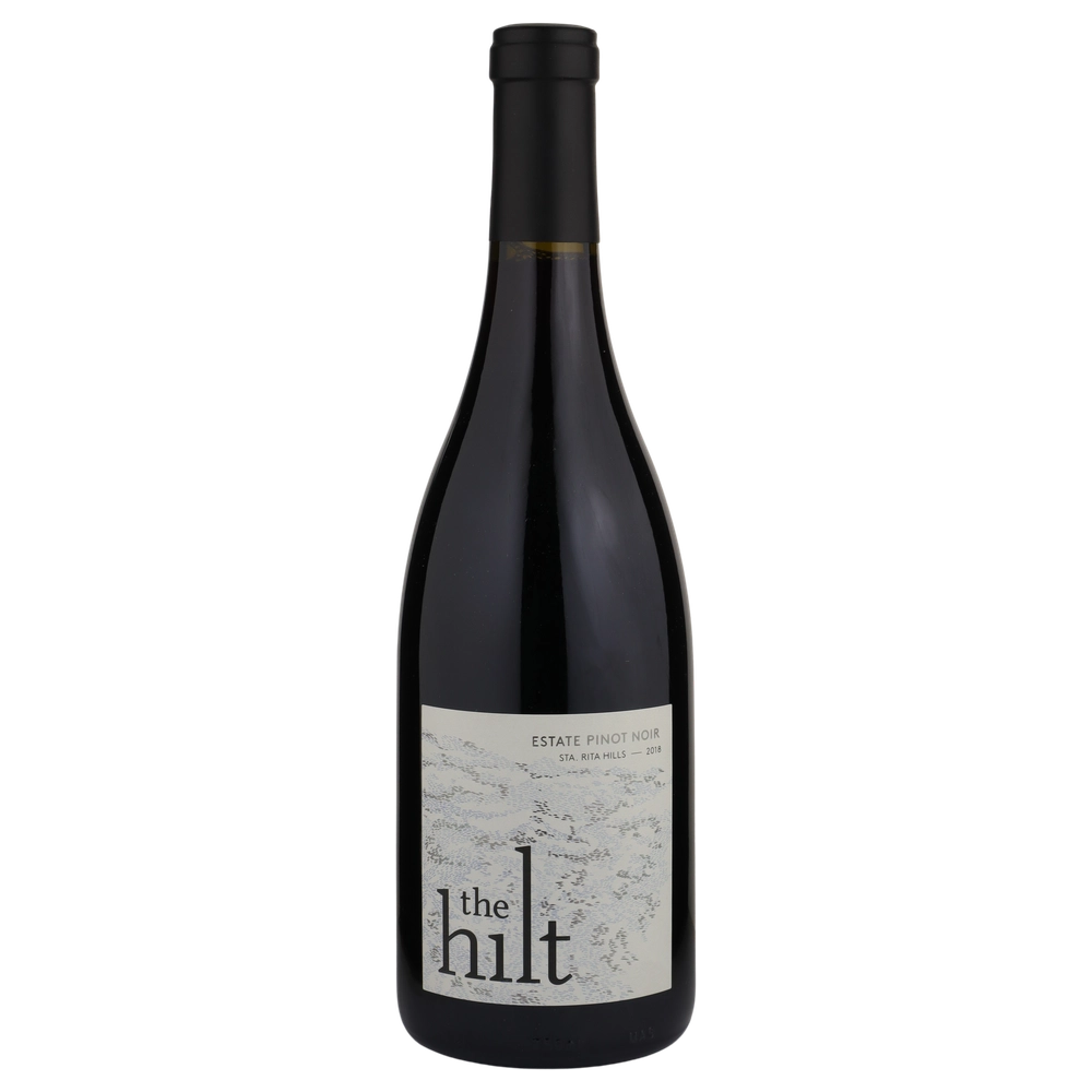 A bottle of 2018 The Hilt Santa Rita Hills Pinot Noir 750ml Red Wine