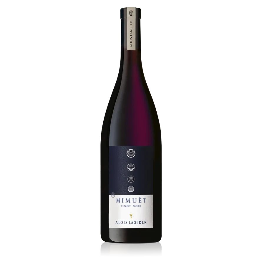 A bottle of 2023 Alois Lageder Mimuet Pinot Noir 750ml Red Wine