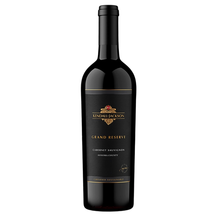 A bottle of Kendall Jackson Grand Reserve Cabernet Sauvignon 2022 750ml Red Wine