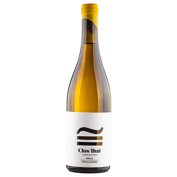 A bottle of 2022 Clos Ibai Rioja Garnacha Blanca 750ml Red Wine