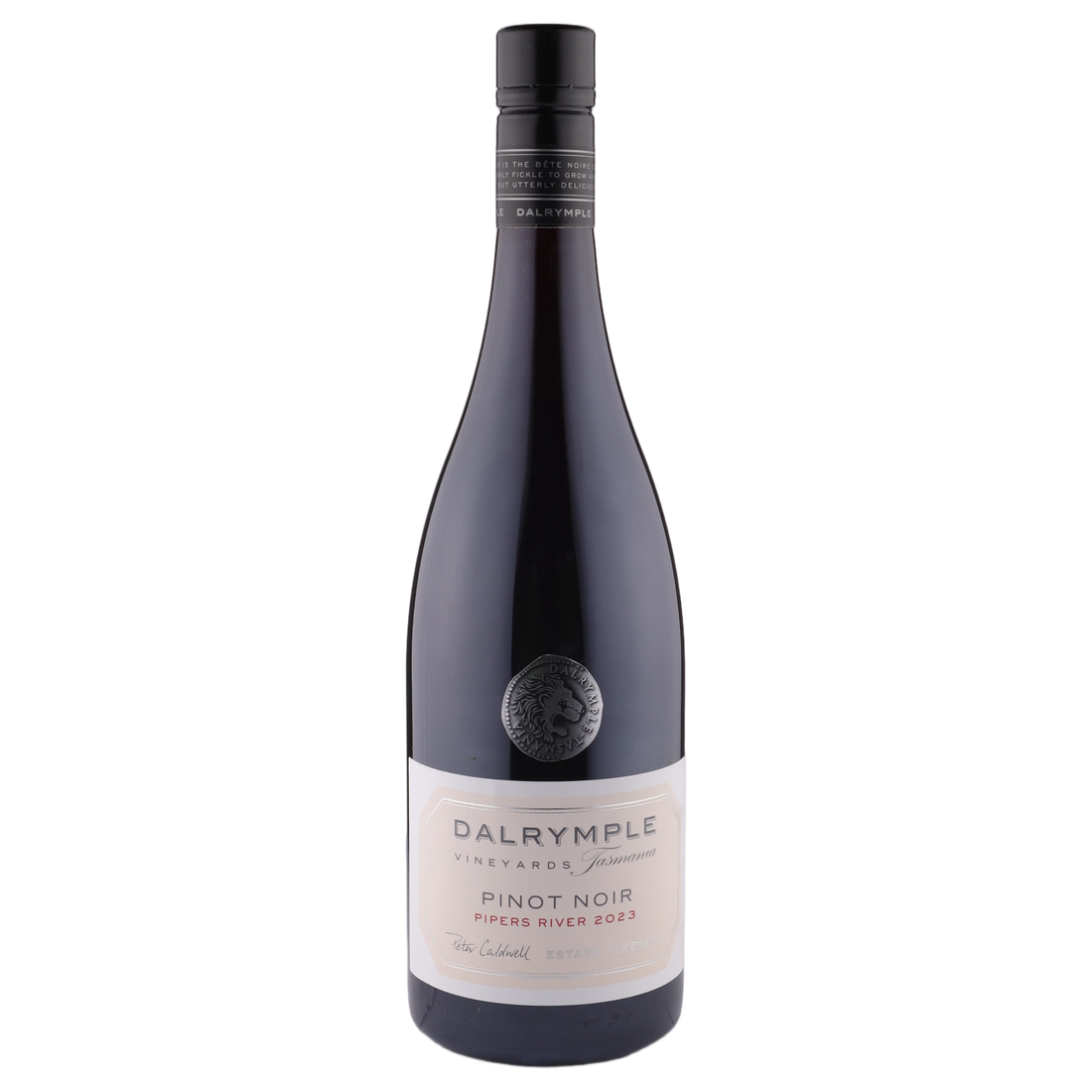 A bottle of 2023 Dalrymple Single Site Estate Pipers River Pinot Noir 750ml Red Wine
