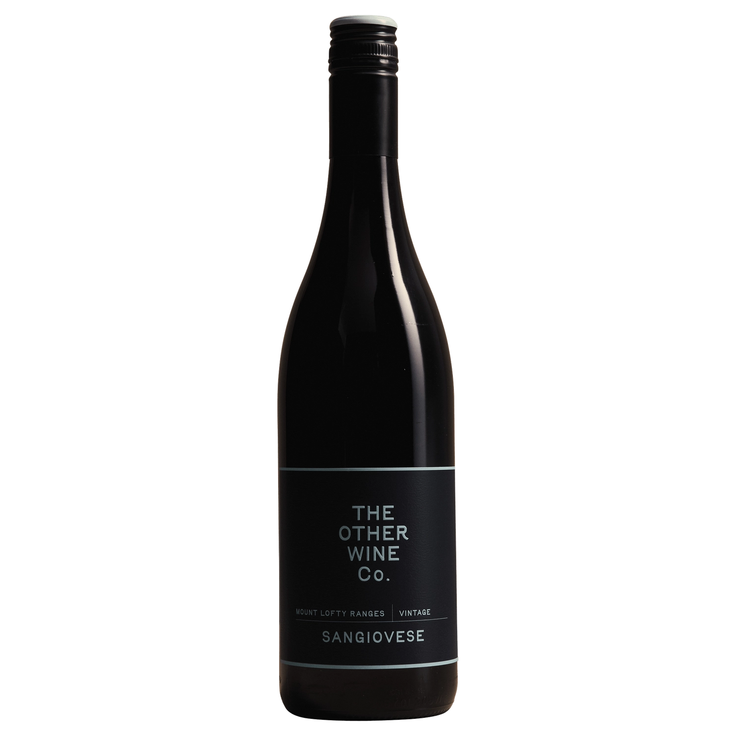 A bottle of 2025 The Other Wine Co Sangiovese 750ml Red Wine