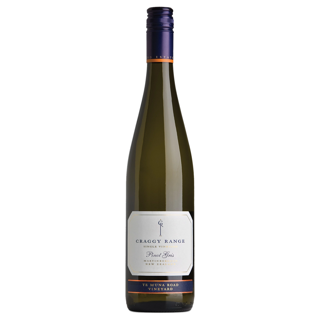 A bottle of 2025 Craggy Range Te Muna Road Pinot Gris 750ml White Wine