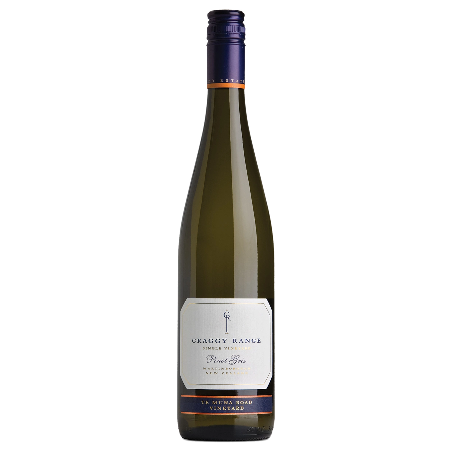 A bottle of 2025 Craggy Range Te Muna Road Pinot Gris 750ml White Wine