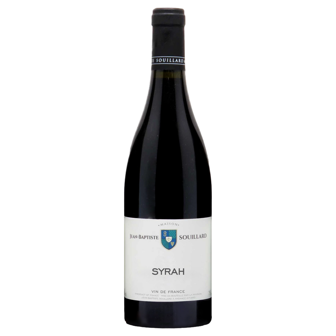 A bottle of 2023 Jean Baptiste Souillard Syrah 750ml Red Wine