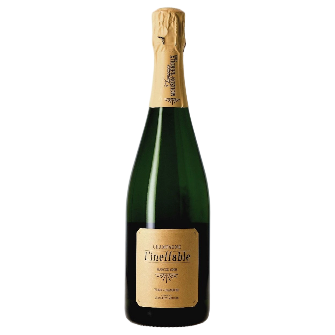 A bottle of 2018 Champagne Mouzon Leroux L'ineffable Blanc de Noirs 2017 (Disg. Oct 2023) 750ml Sparkling Wine