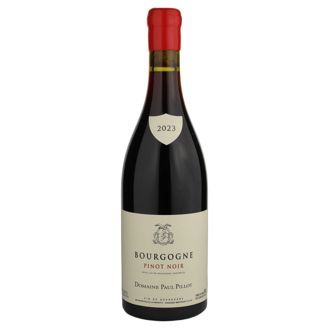 A bottle of 2023 Domaine Paul Pillot Bourgogne Rouge Pinot Noir 750ml Red Wine