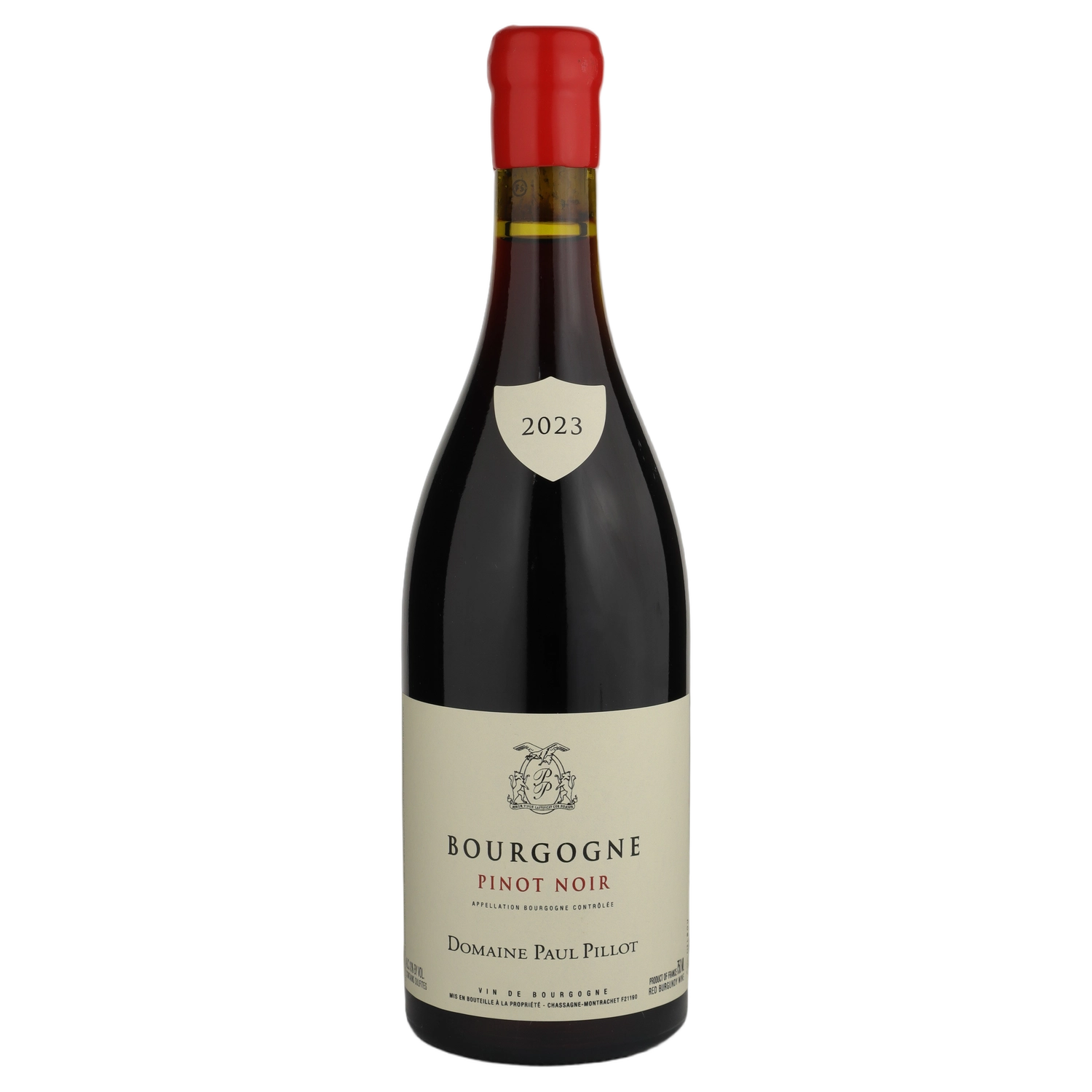 A bottle of 2023 Domaine Paul Pillot Bourgogne Rouge Pinot Noir 750ml Red Wine