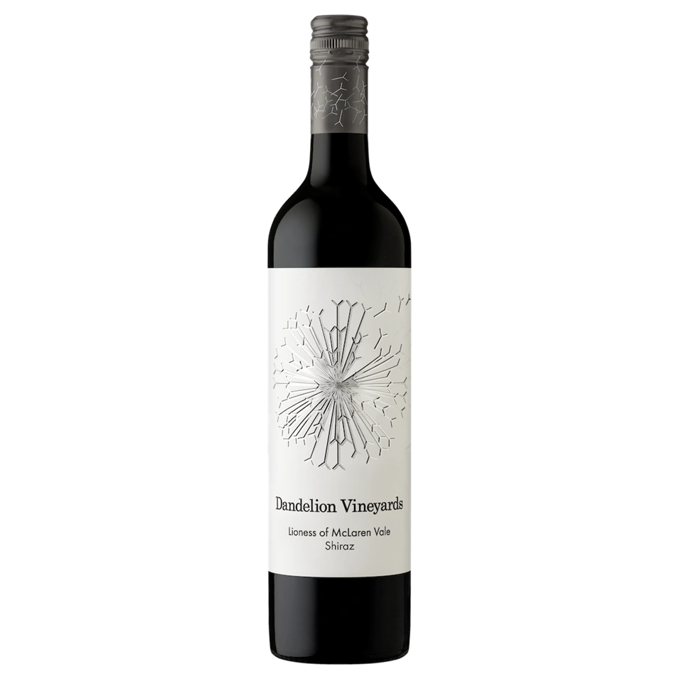 A bottle of 2023 Dandelion Lioness of McLaren Vale Shiraz 750ml Red Wine