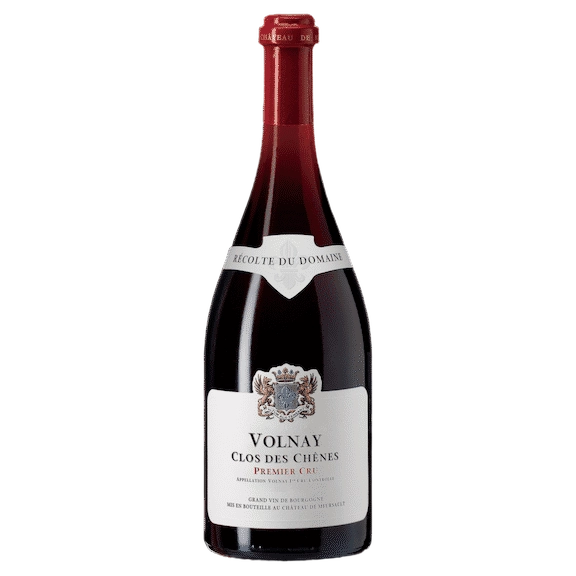 A bottle of 2022 Chateau de Meursault 1er Cru Clos Des Chenes Volnay 750ml Red Wine