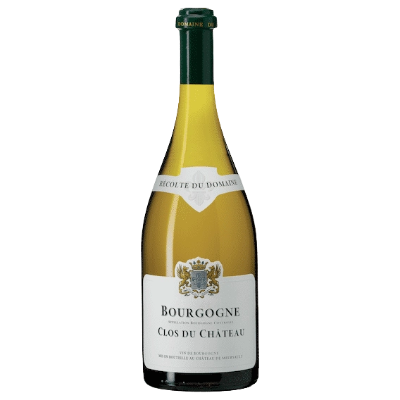 A bottle of 2022 Chateau de Meursault Clos Du Chateau Bourgogne Blanc 750ml White Wine