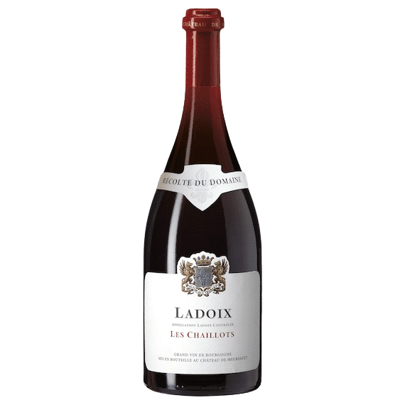 A bottle of 2022 Chateau de Meursault Les Chaillots Ladoix Rouge 750ml Red Wine