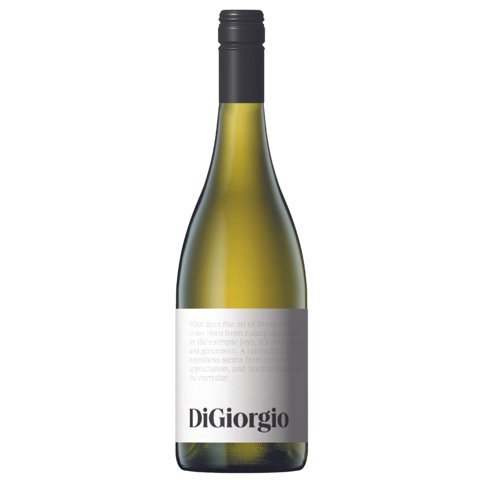 A bottle of 2022 DiGiorgio Coonawarra Chardonnay 750ml White Wine