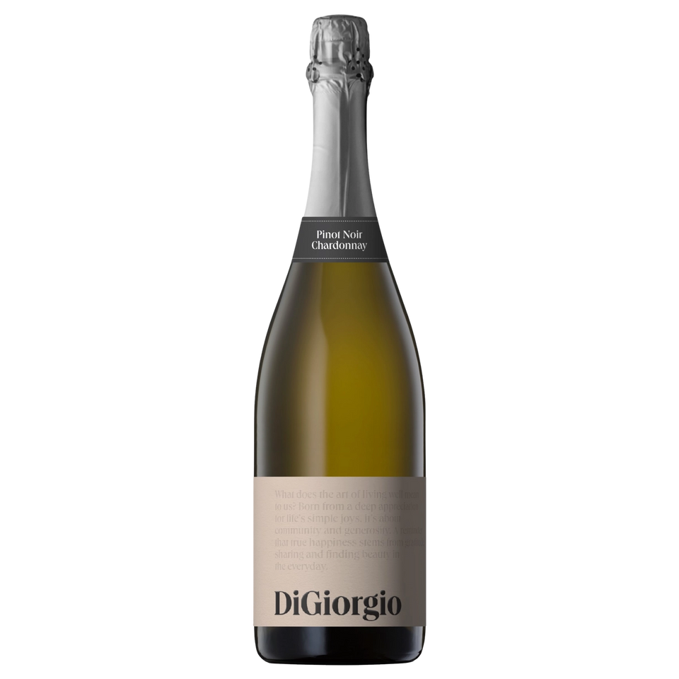 A bottle of 2021 DiGiorgio Lucindale Chardonnay 187ml White Wine