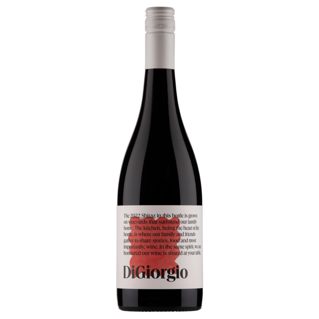 A bottle of 2022 DiGiorgio Lucindale Shiraz 750ml Red Wine