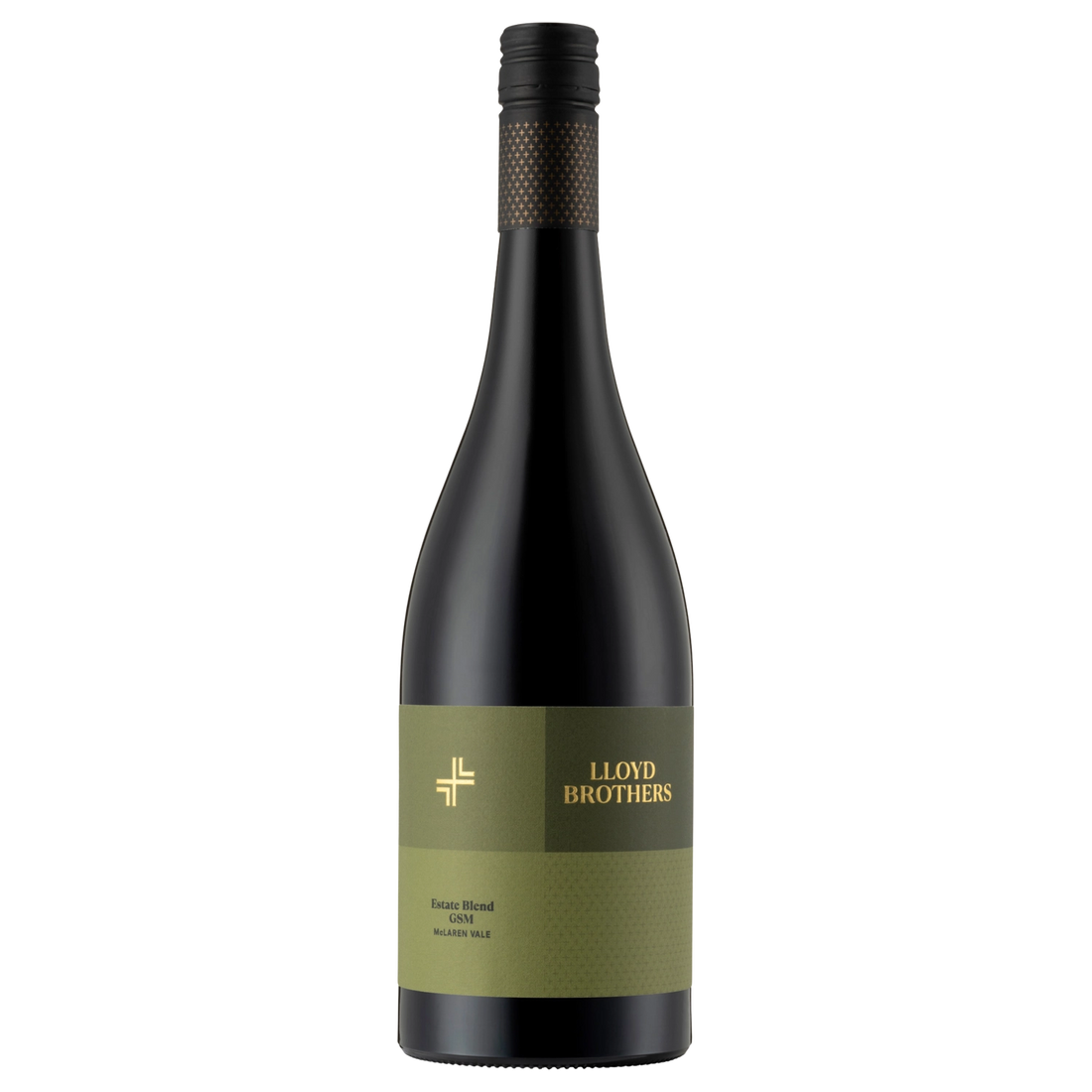 A bottle of 2024 Lloyd Brothers Estate Blend GSM 750ml Red Wine