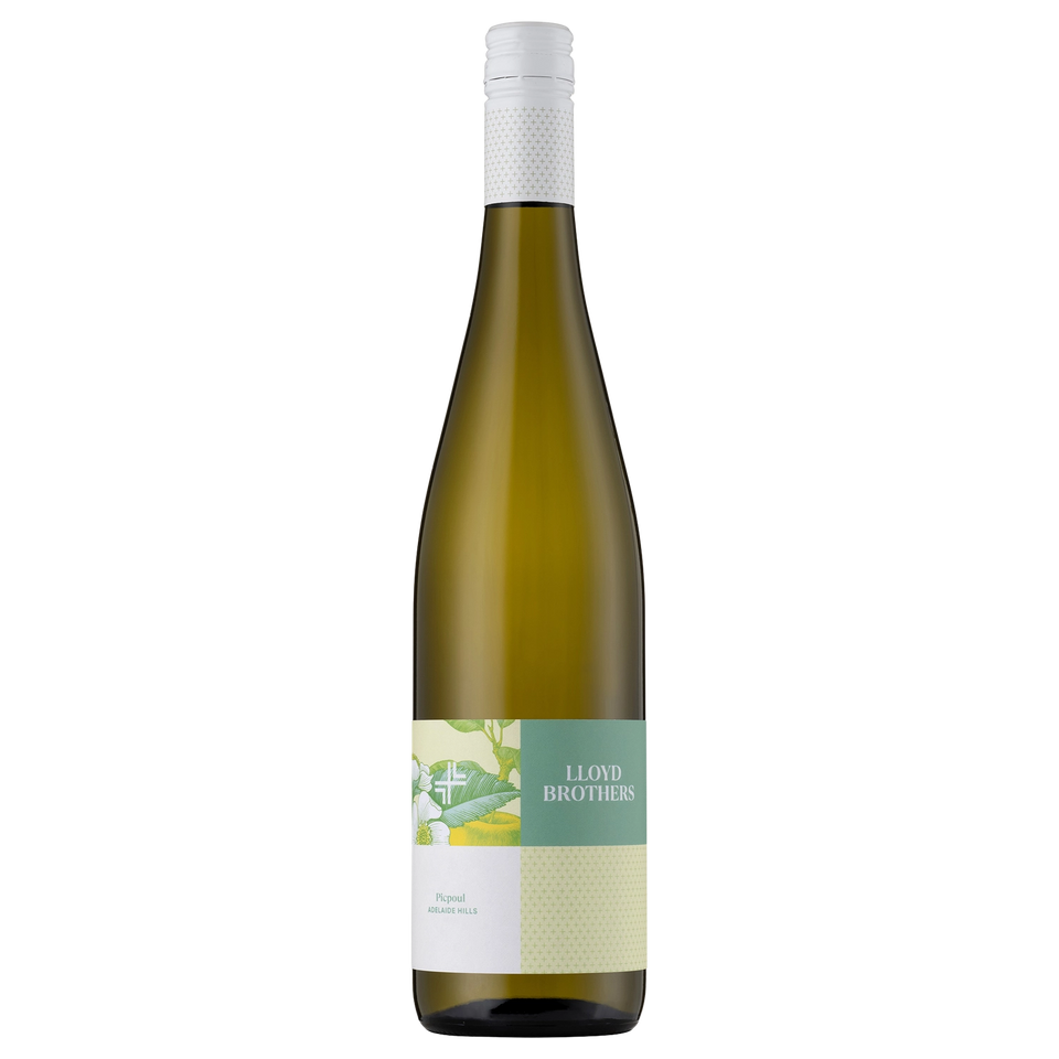 A bottle of 2024 Lloyd Brothers Estate Picpoul 750ml White Wine