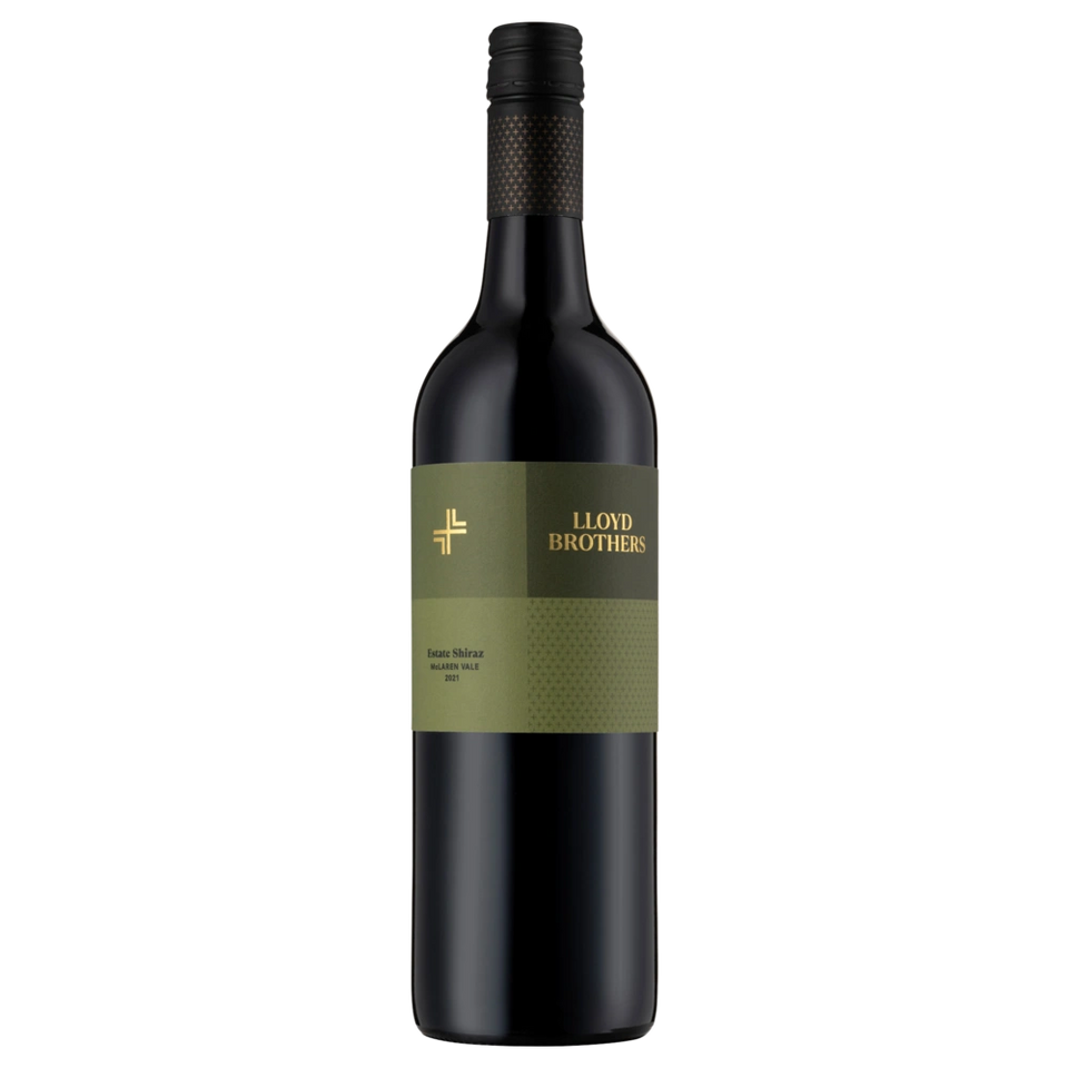A bottle of 2021 Lloyd Brothers Reserve Shiraz 750ml Red Wine