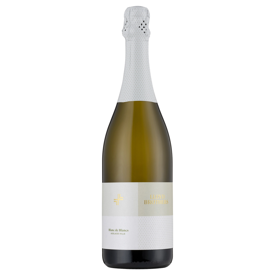 A bottle of 2024 Lloyd Brothers Sparkling Blanc de Blanc 750ml Sparkling Wine