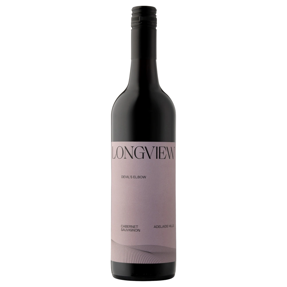 A bottle of 2022 Longview Devils Elbow Cabernet Sauvignon 750ml Red Wine