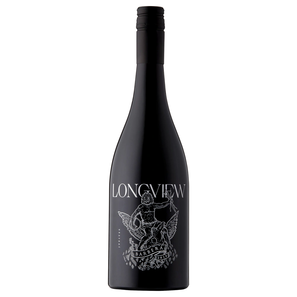 A bottle of 2021 Longview Jupiter Barbera 750ml Red Wine