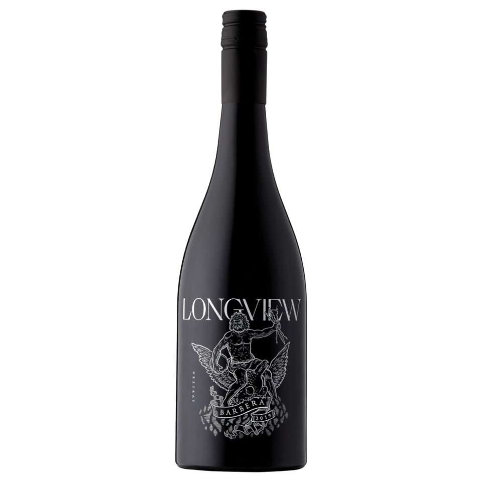 A bottle of 2021 Longview Jupiter Barbera 750ml Red Wine