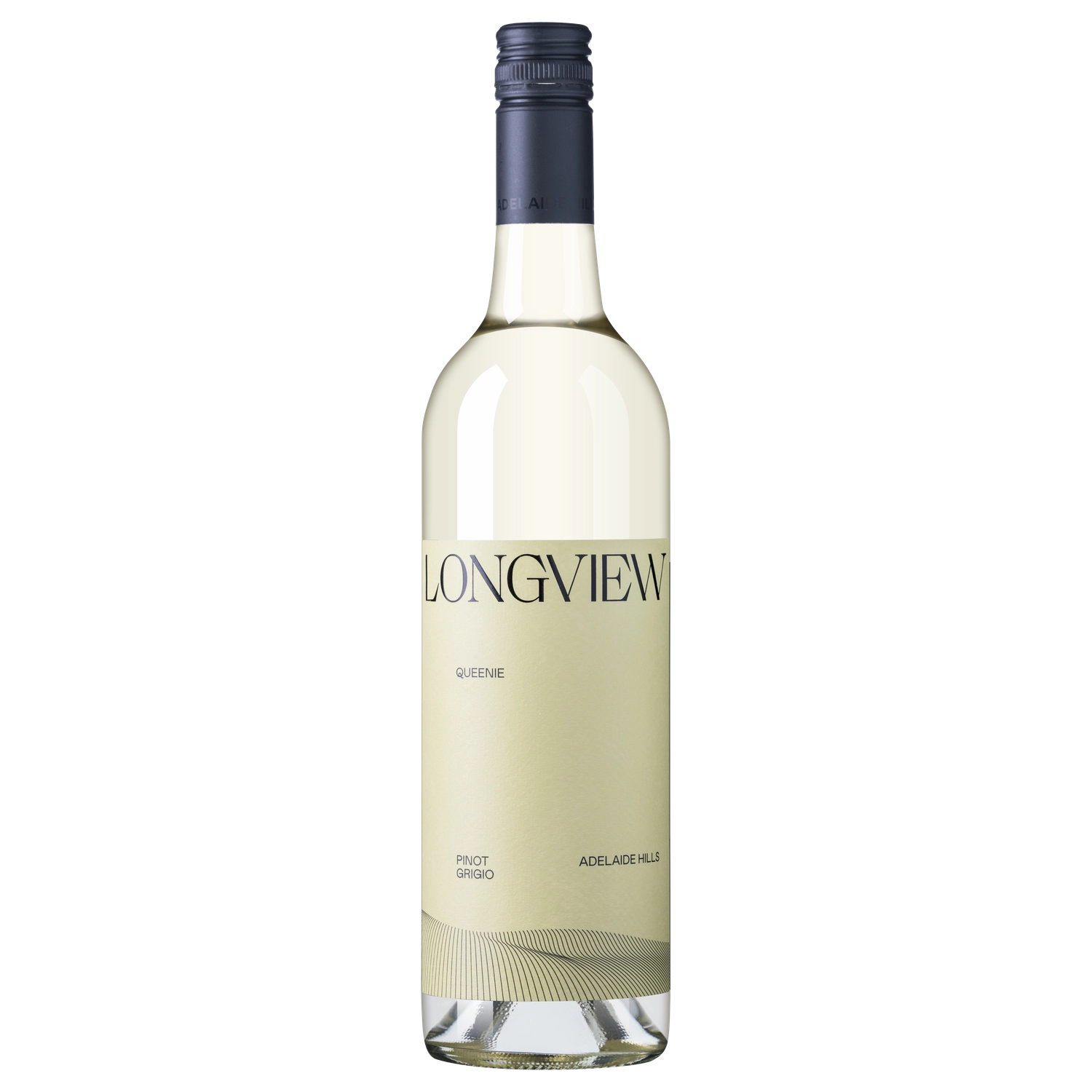 A bottle of 2024 Longview Queenie Pinot Grigio 750ml White Wine