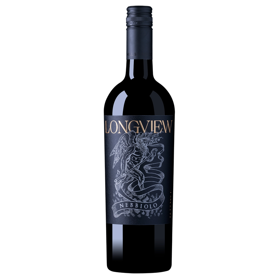 A bottle of 2022 Longview Saturnus Nebbiolo Riserva 750ml Red Wine