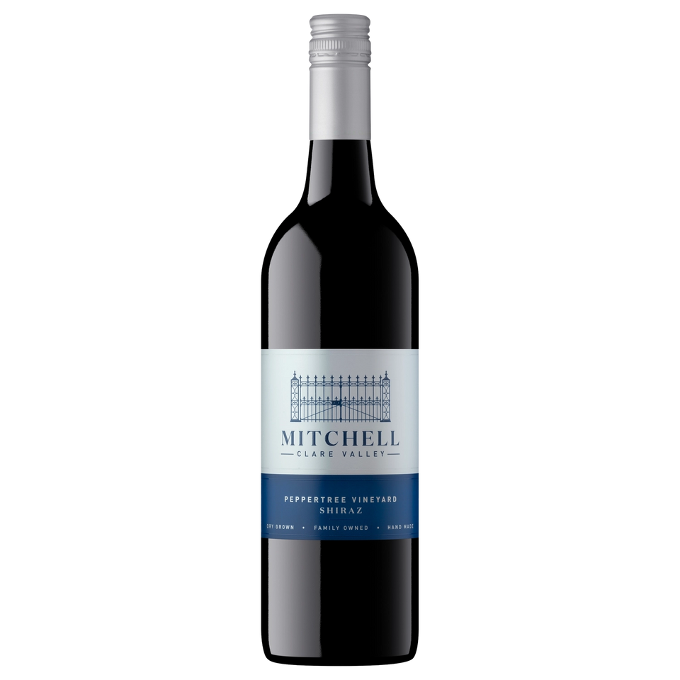 A bottle of 2019 Mitchell Wines Peppertree Shiraz 750ml Red Wine