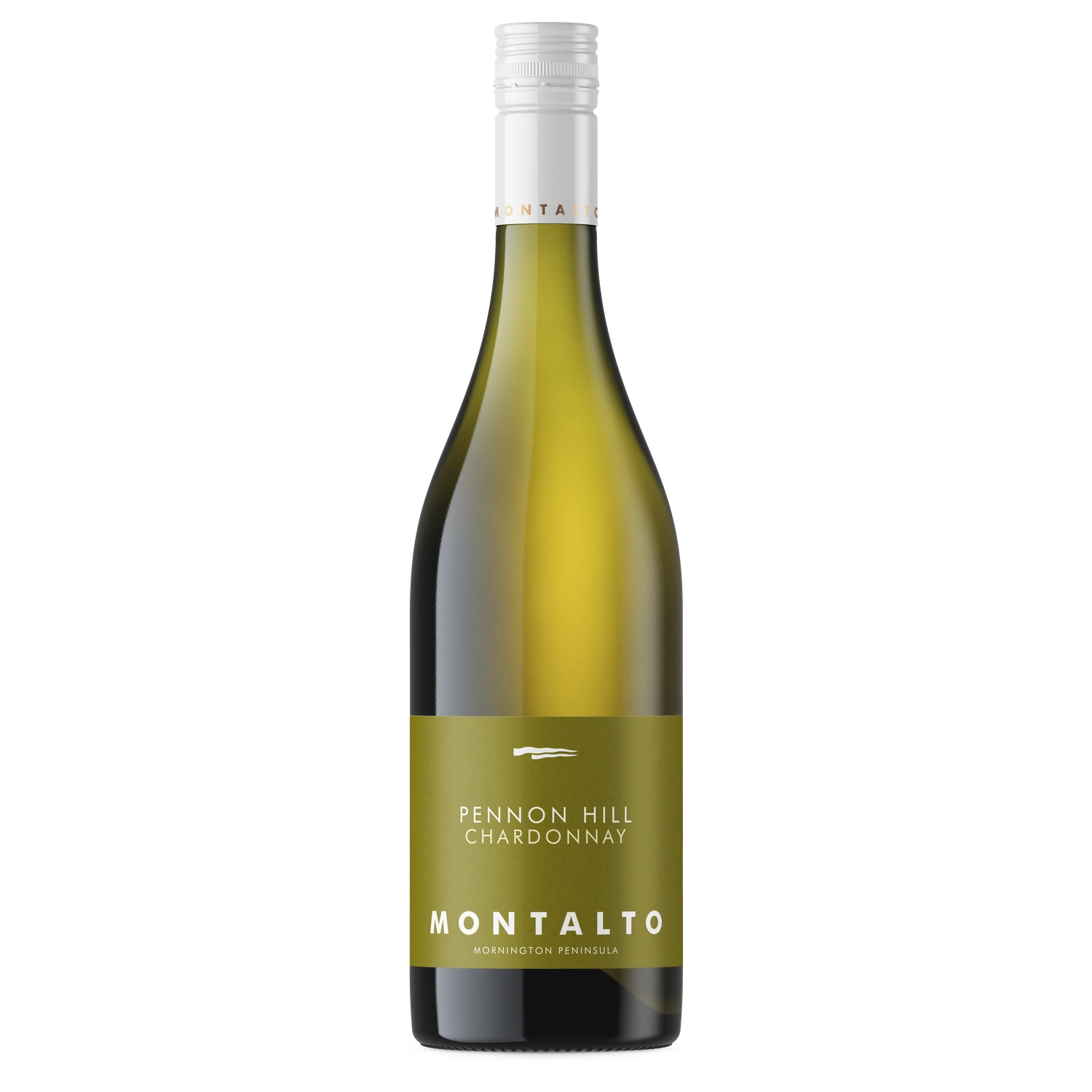 A bottle of 2024 Montalto Pennon Hill Chardonnay 750ml White Wine