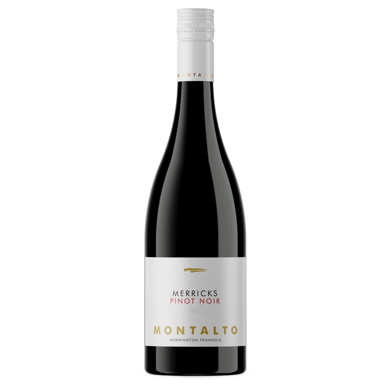 A bottle of 2023 Montalto Single Vineyard Merricks Pinot Noir 750ml Red Wine